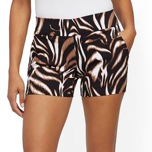 NY & C Whitney high waisted tiger print shorts. New with tags.